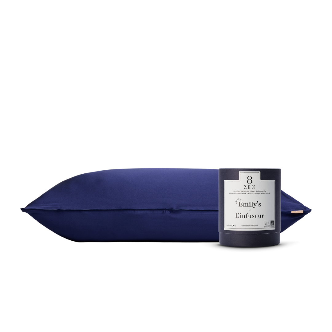 Pack night routine - Taie en soie, infusion zen bio
