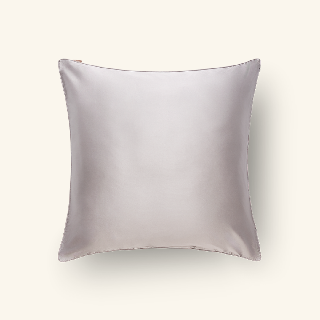 Pillowcase with embroidery made in France