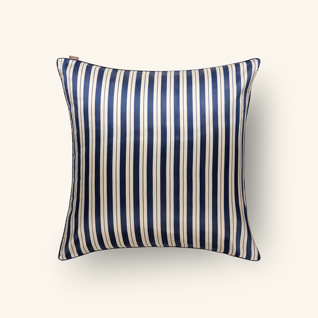 Pillowcase with embroidery made in France