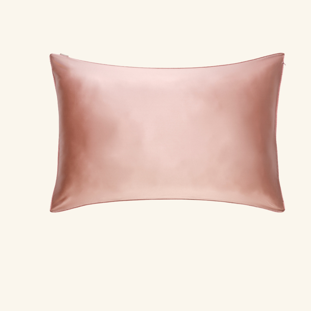 Pillowcase with embroidery made in France