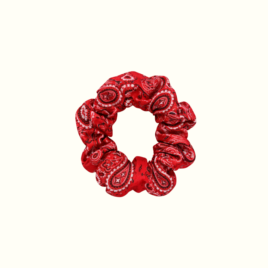 Coletero 100 % seda pura - Mediano - Pañuelo rojo