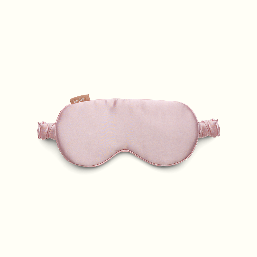 Masque de sommeil 100% pure soie - Lotus