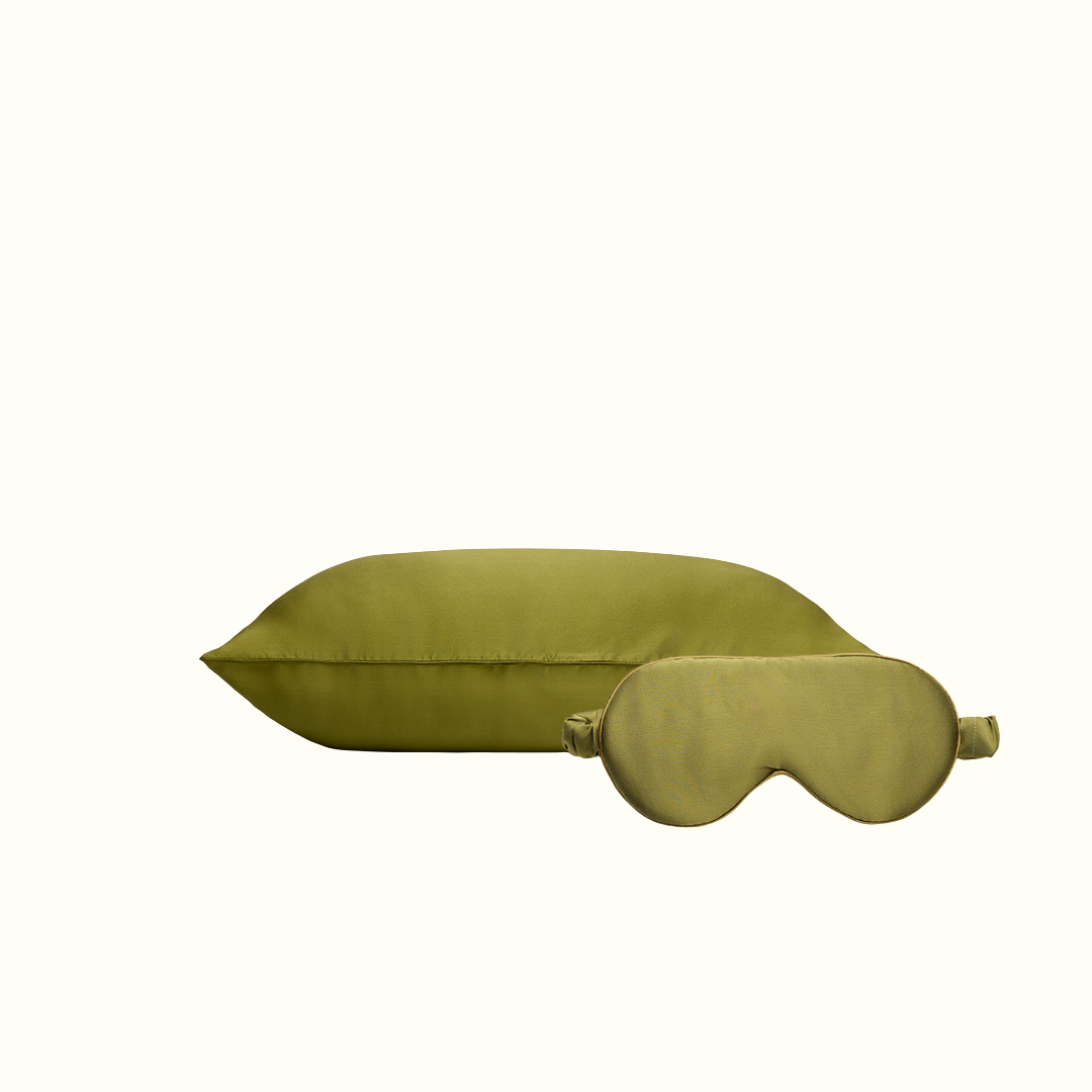 Pack découverte - Taie en 100% soie et masque de sommeil