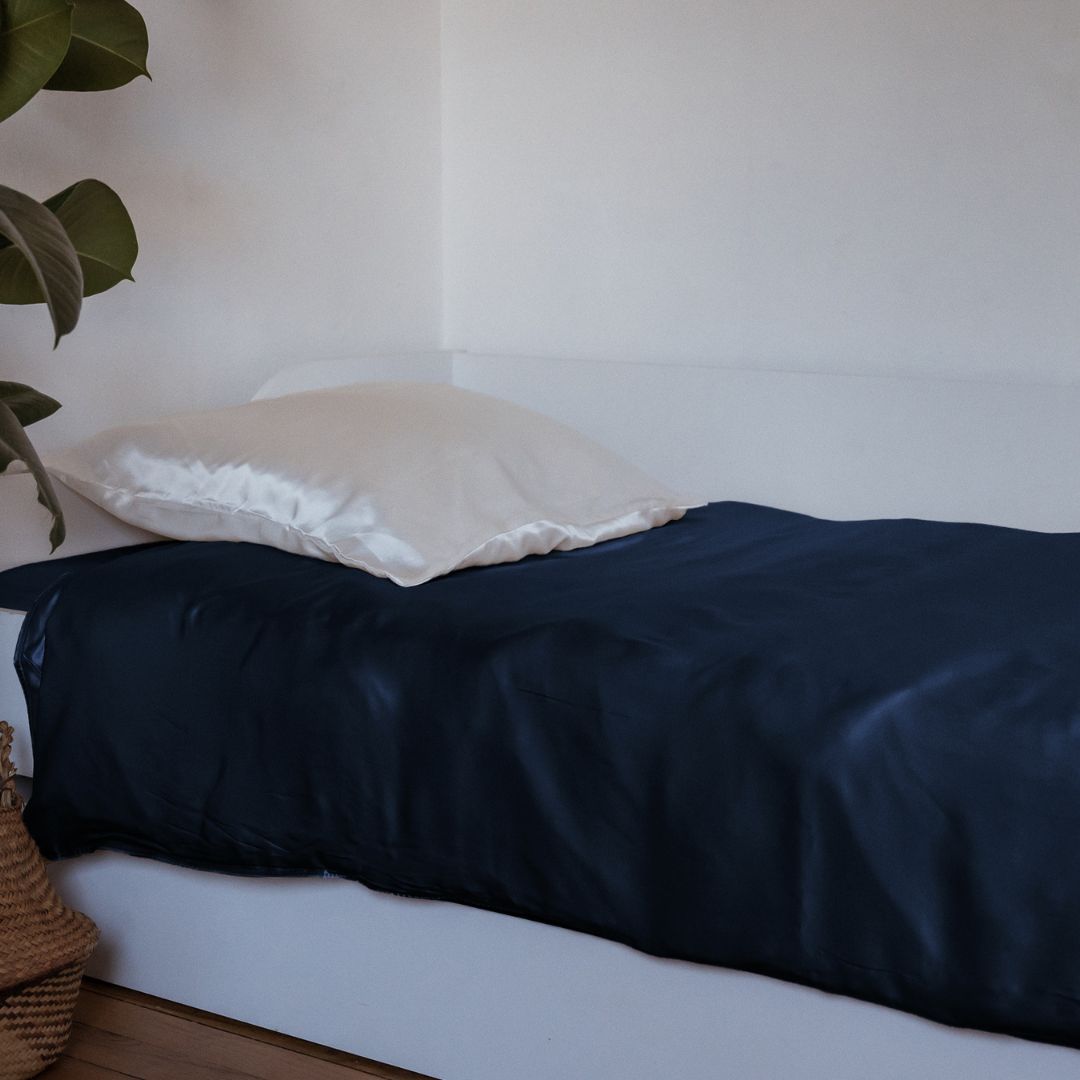 Housse de couette pure soie