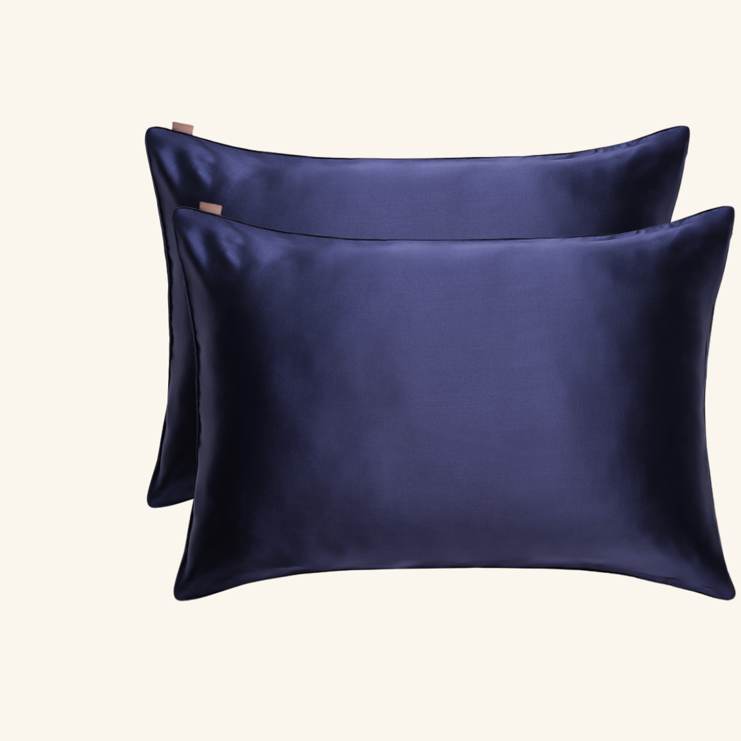 Pillowcase with embroidery made in France