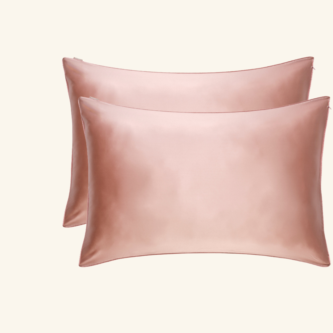 Pillowcase with embroidery made in France