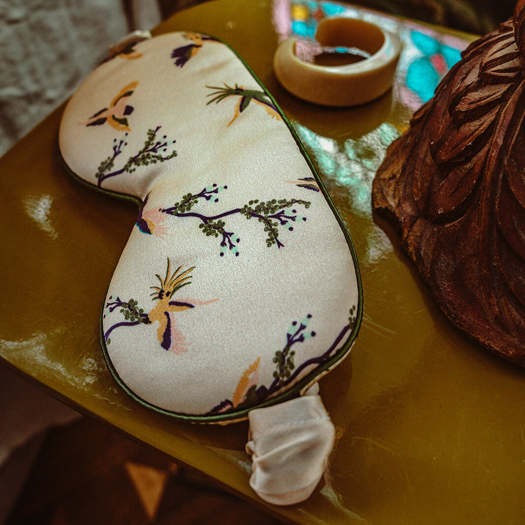 Pure silk sleep mask