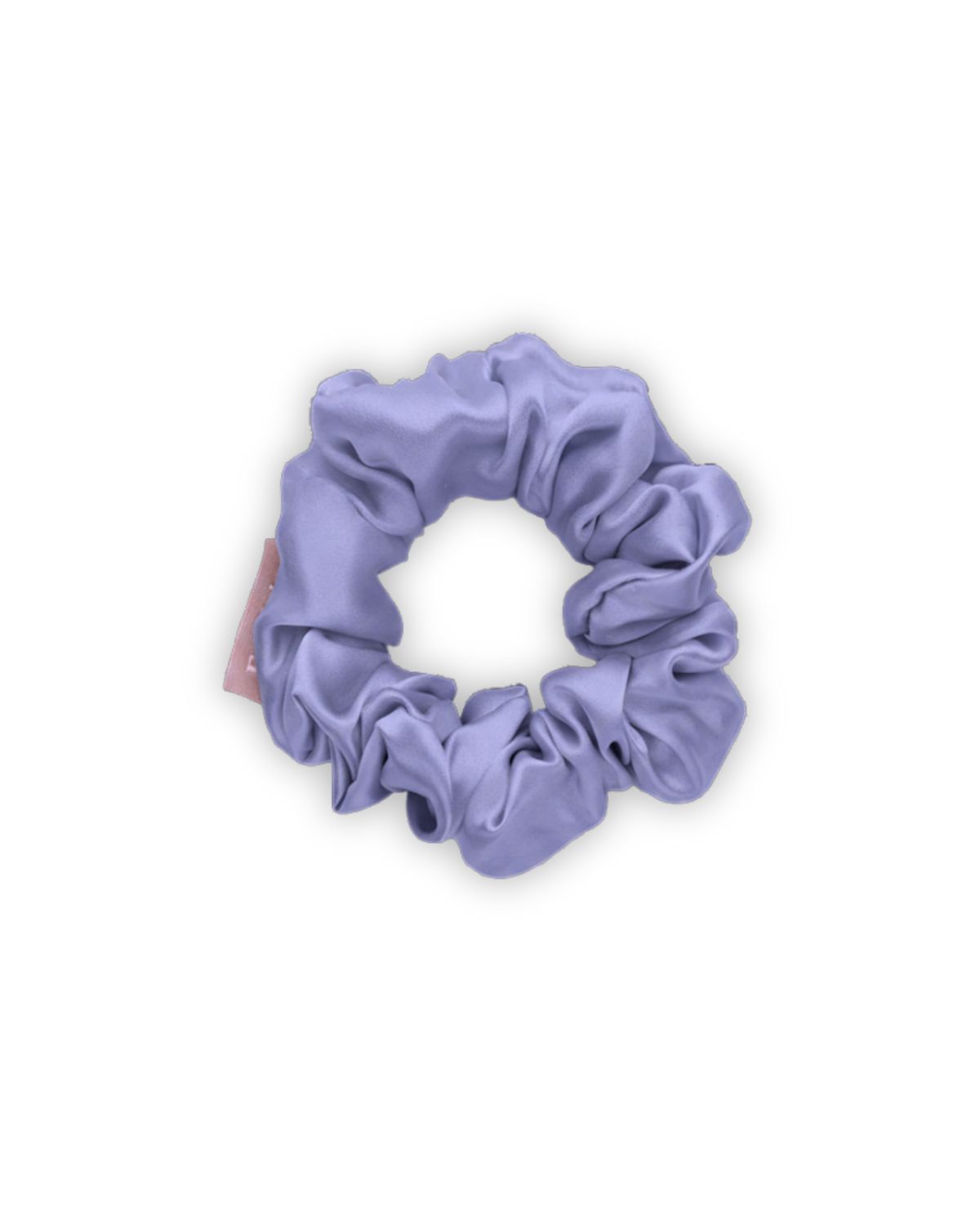 100% Pure Silk Scrunchie - Medium - Cornflower Blue