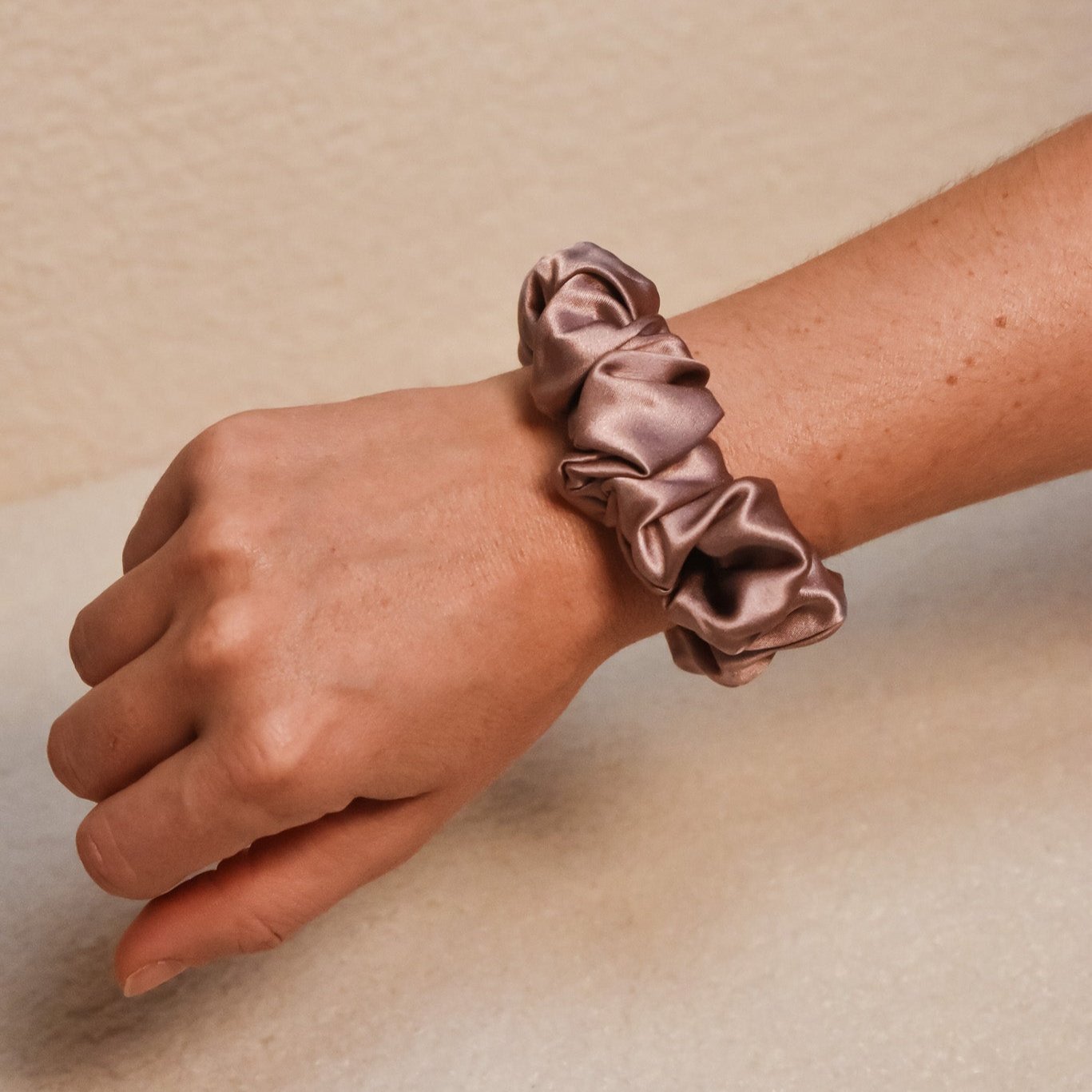 Pure Silk Scrunchie - middle