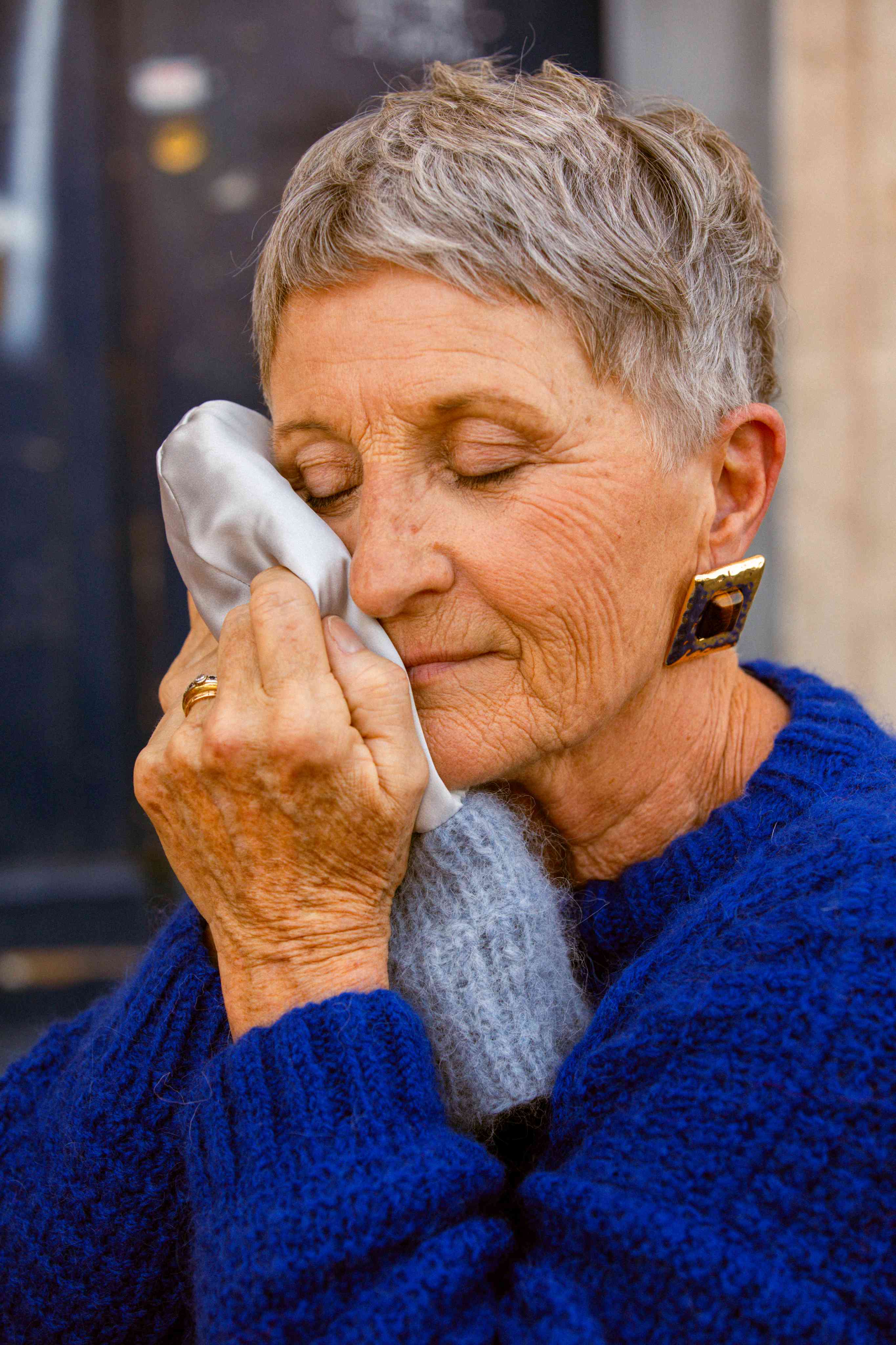 Bonnet alpaga et soie - Emily&