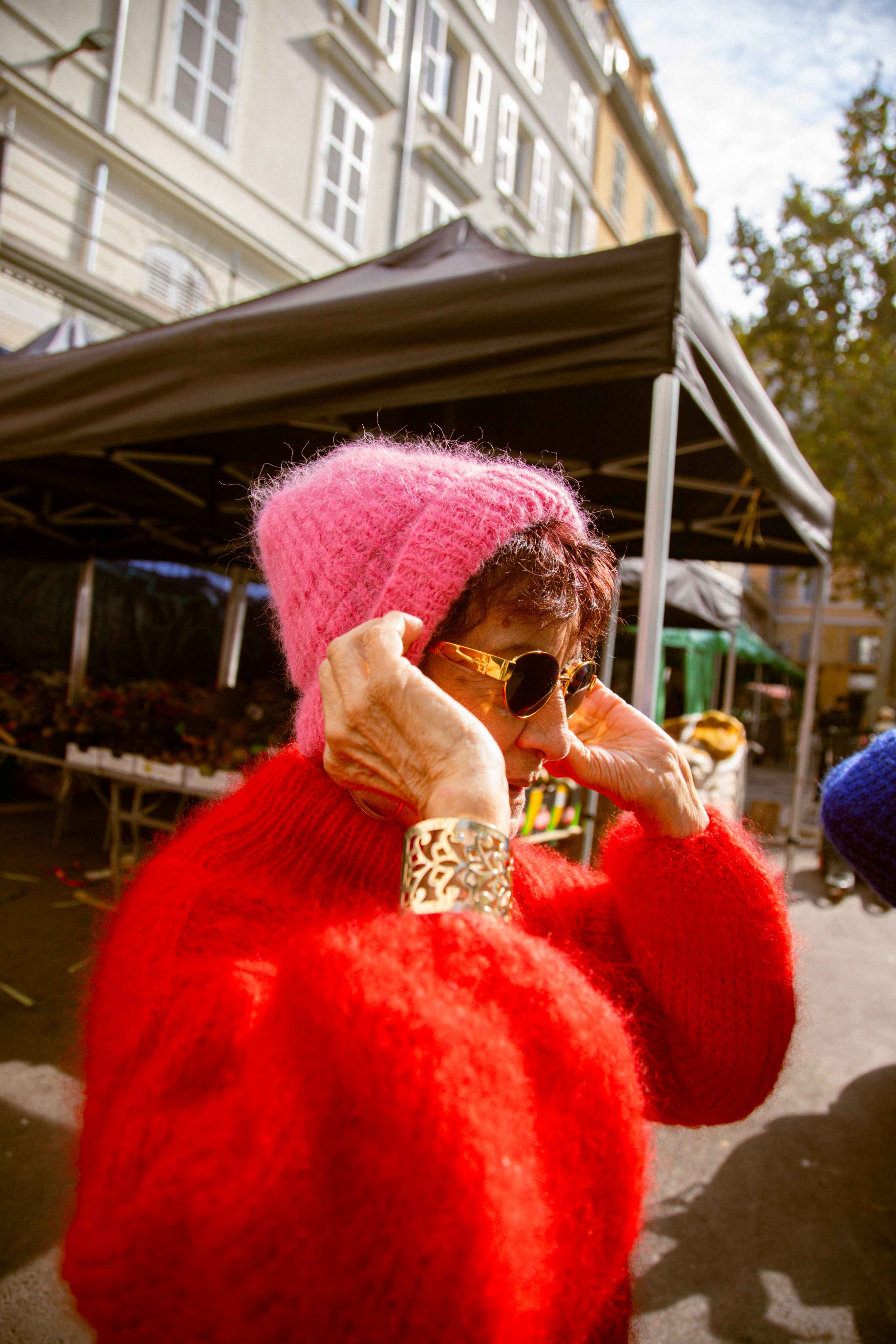 Bonnet alpaga et soie - Emily&