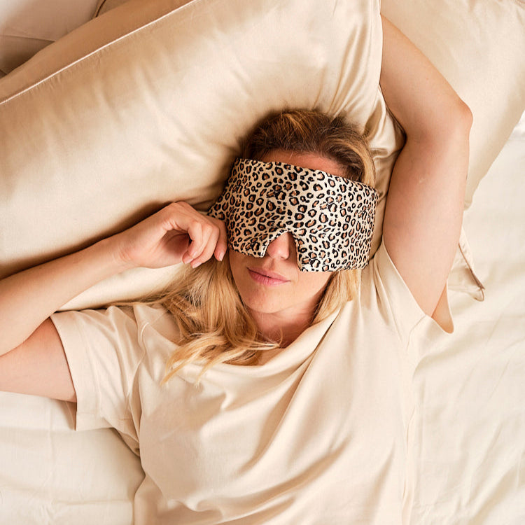 Masque de nuit bandeau 100% pure soie
