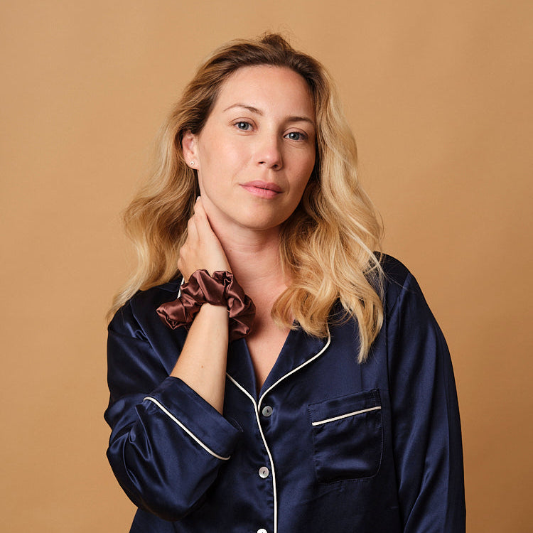 Coletero de seda pura: el grande