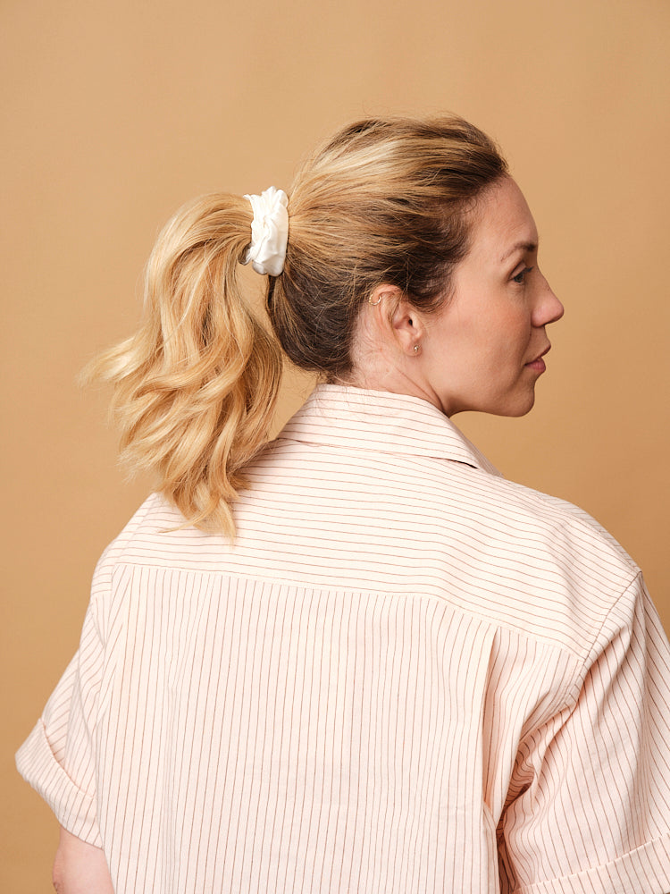 Pure Silk Scrunchie - The big