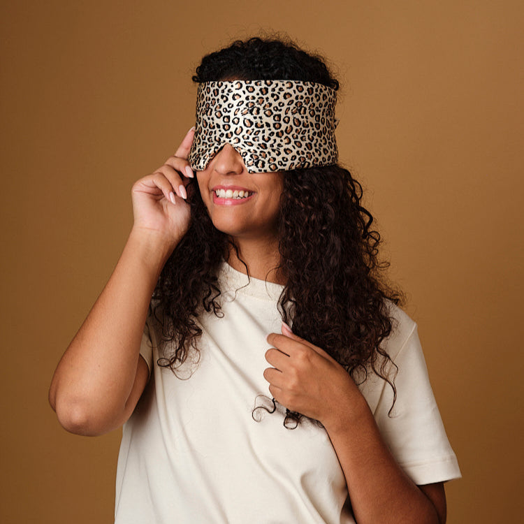 Masque de nuit bandeau 100% pure soie