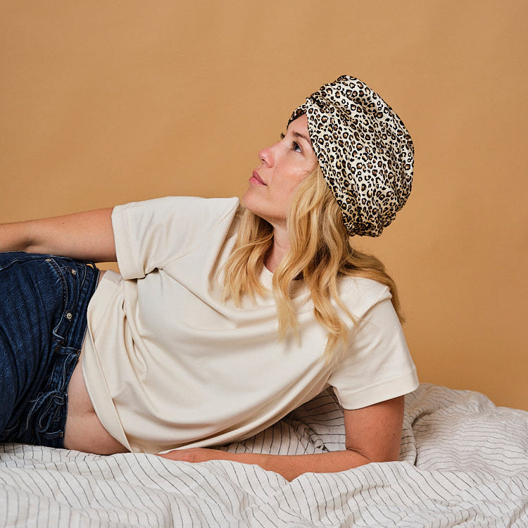 100% pure mulberry silk turban