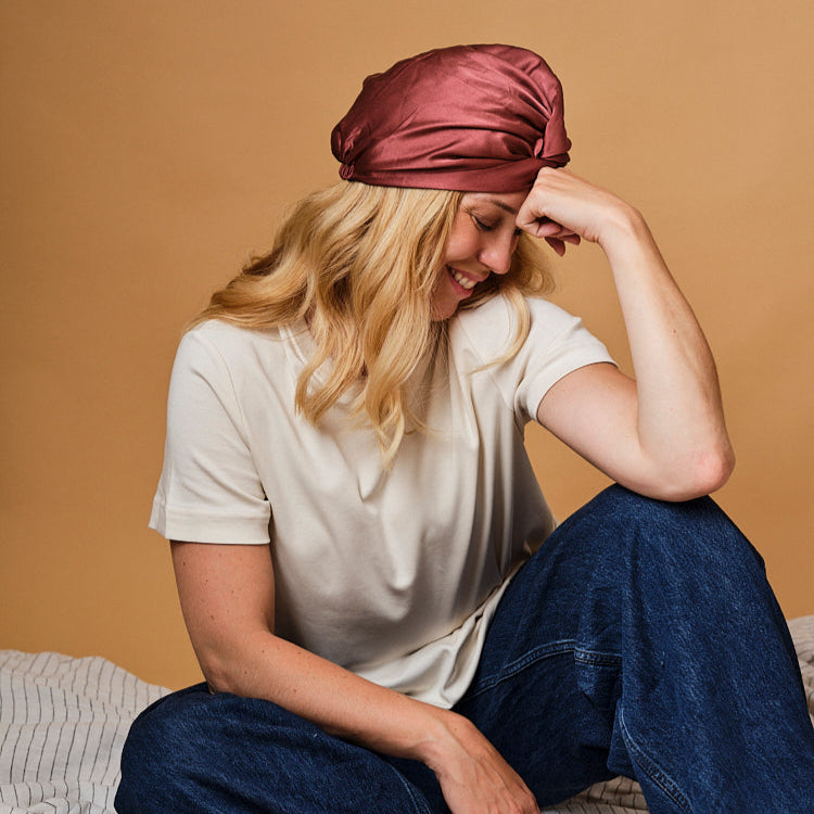 100% pure mulberry silk turban
