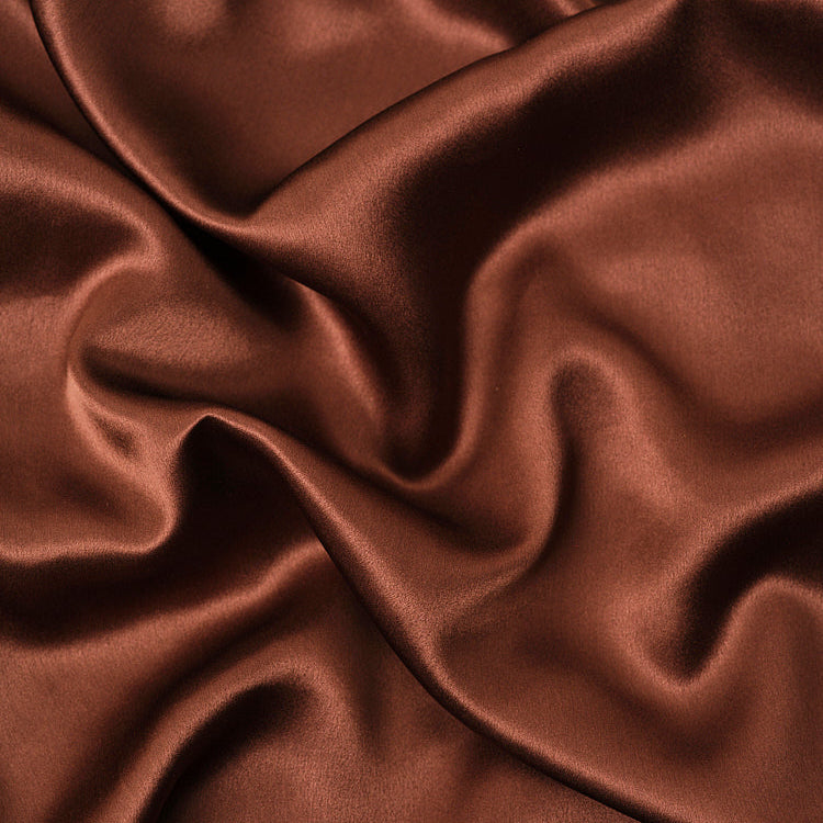 100% Pure Mulberry Silk Pillowcase - Mocha