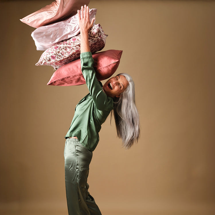 Pack 3 + 1 free - Pure Mulberry Silk Pillowcase