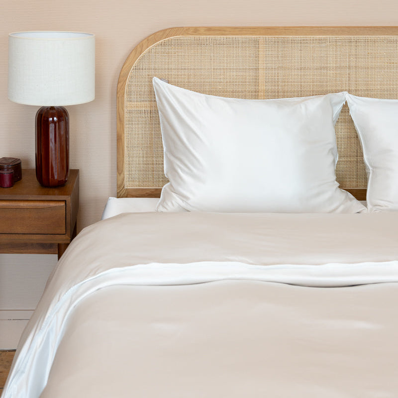 Housse de couette 100% pure soie de mûrier