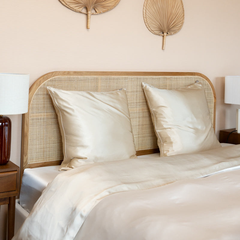 Housse de couette 100% pure soie de mûrier