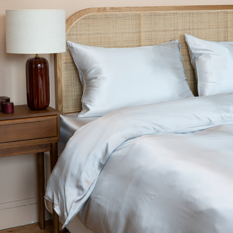 Parure de lit 100% pure soie de mûrier