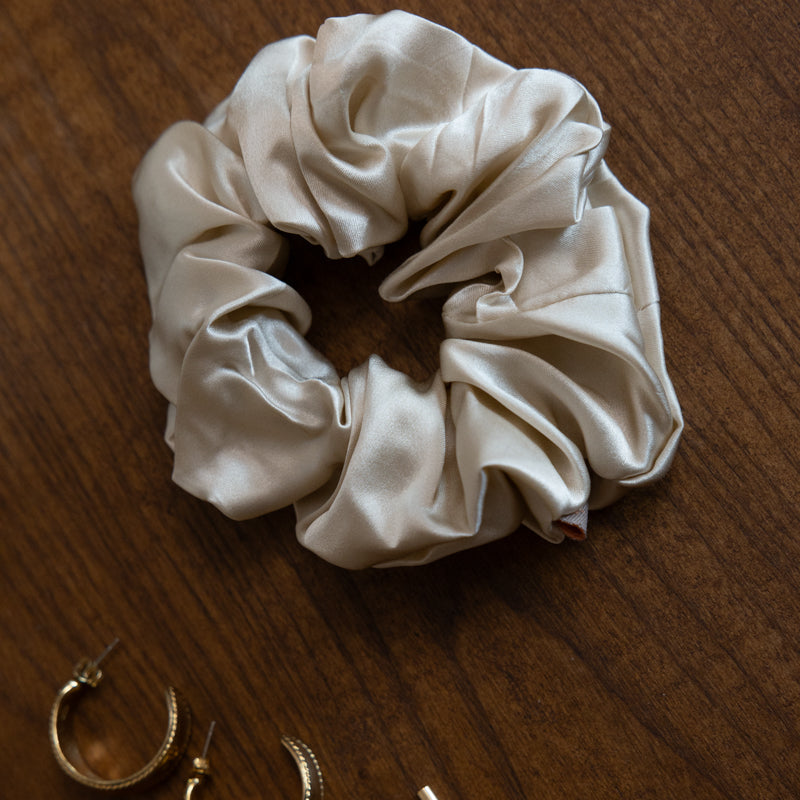 Pure Silk Scrunchie - The big