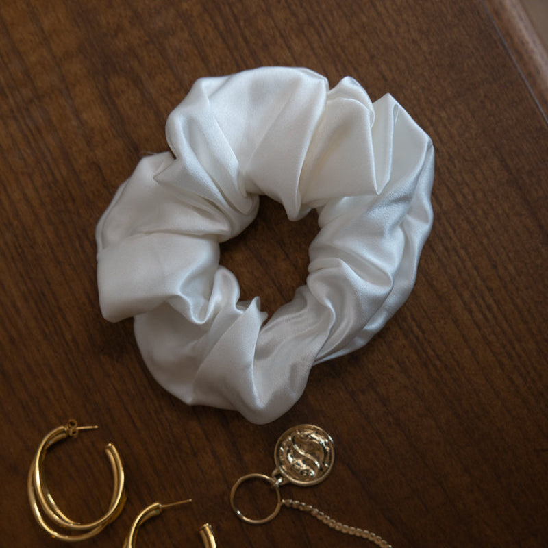 Pure Silk Scrunchie - The big