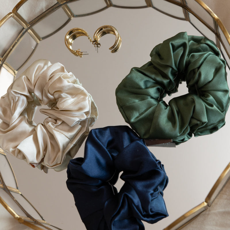 Pack of 3 scrunchies - the medium