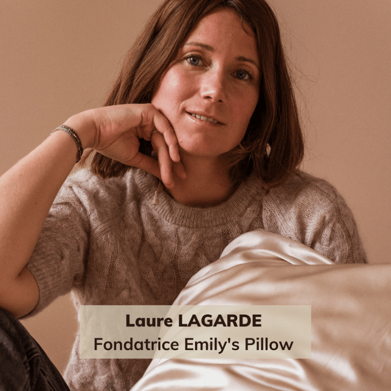 Taie d'oreiller en soie - Emily's Pillow