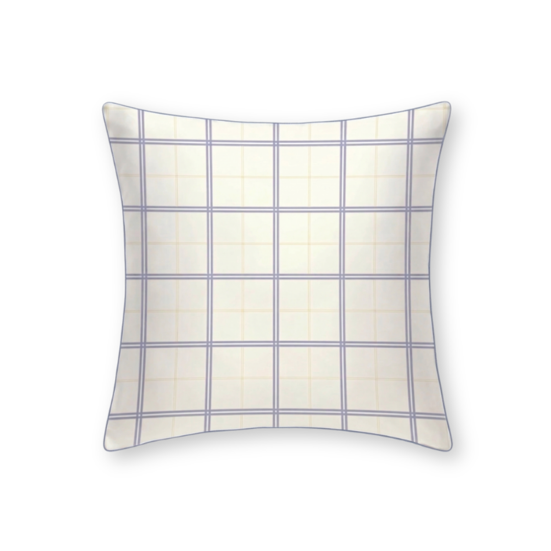 100% Pure Mulberry Silk Pillowcase - Retro Checks