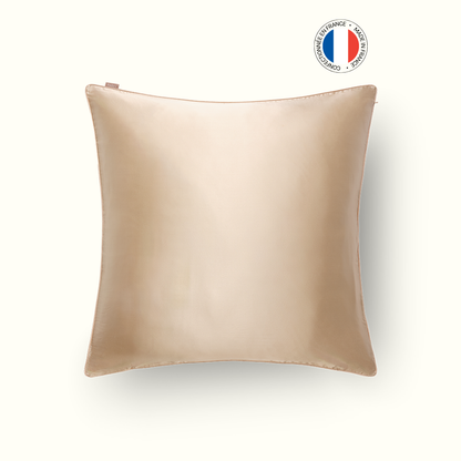 LUXURY pure silk pillowcase - Made in France