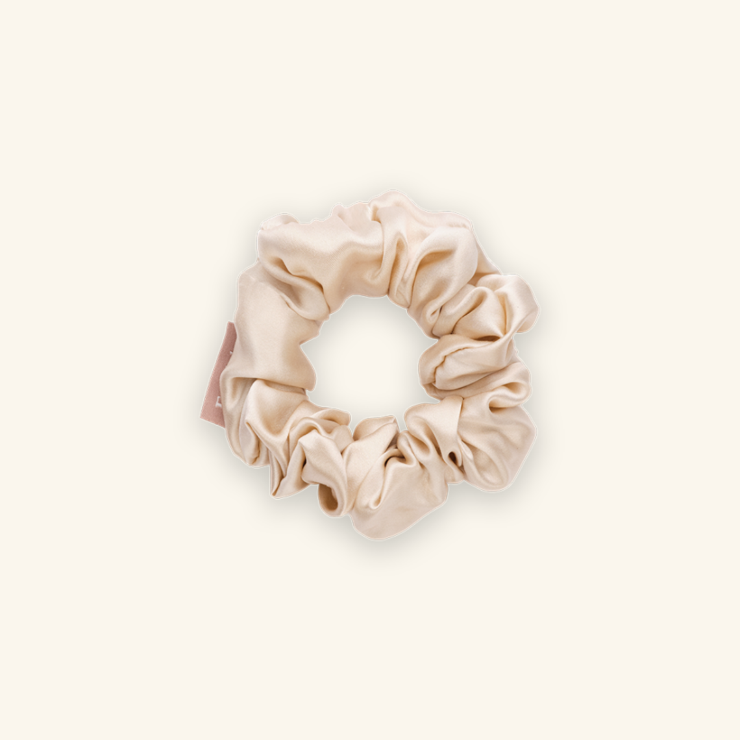 Chouchou 100% pure soie - Le moyen - Champagne