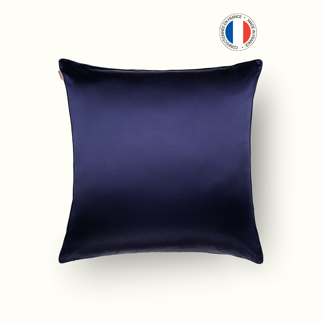 LUXURY pure silk pillowcase - Made in France