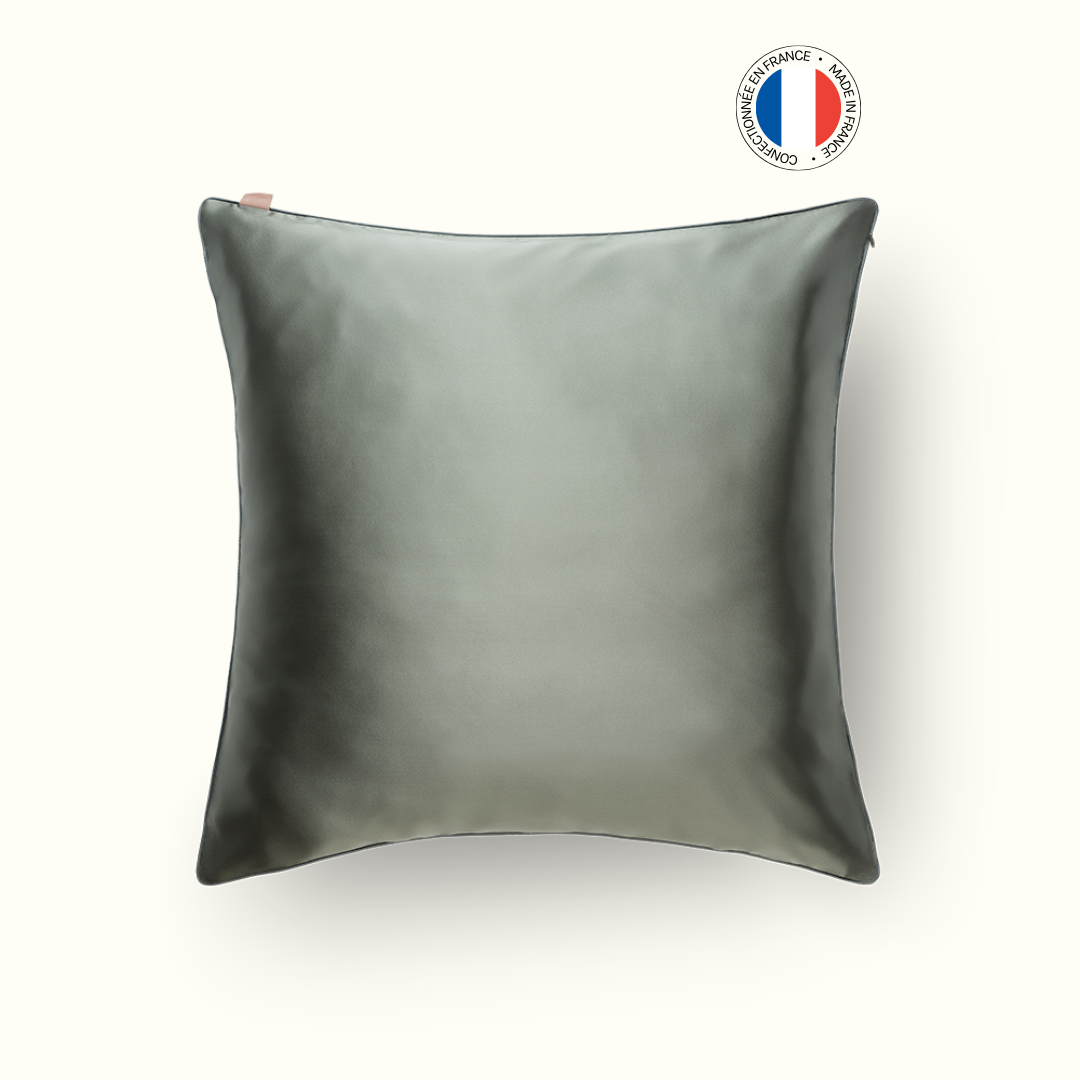 LUXURY pure silk pillowcase - Made in France