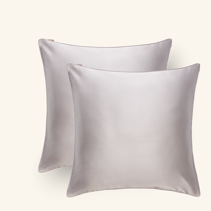 Pillowcase with embroidery made in France