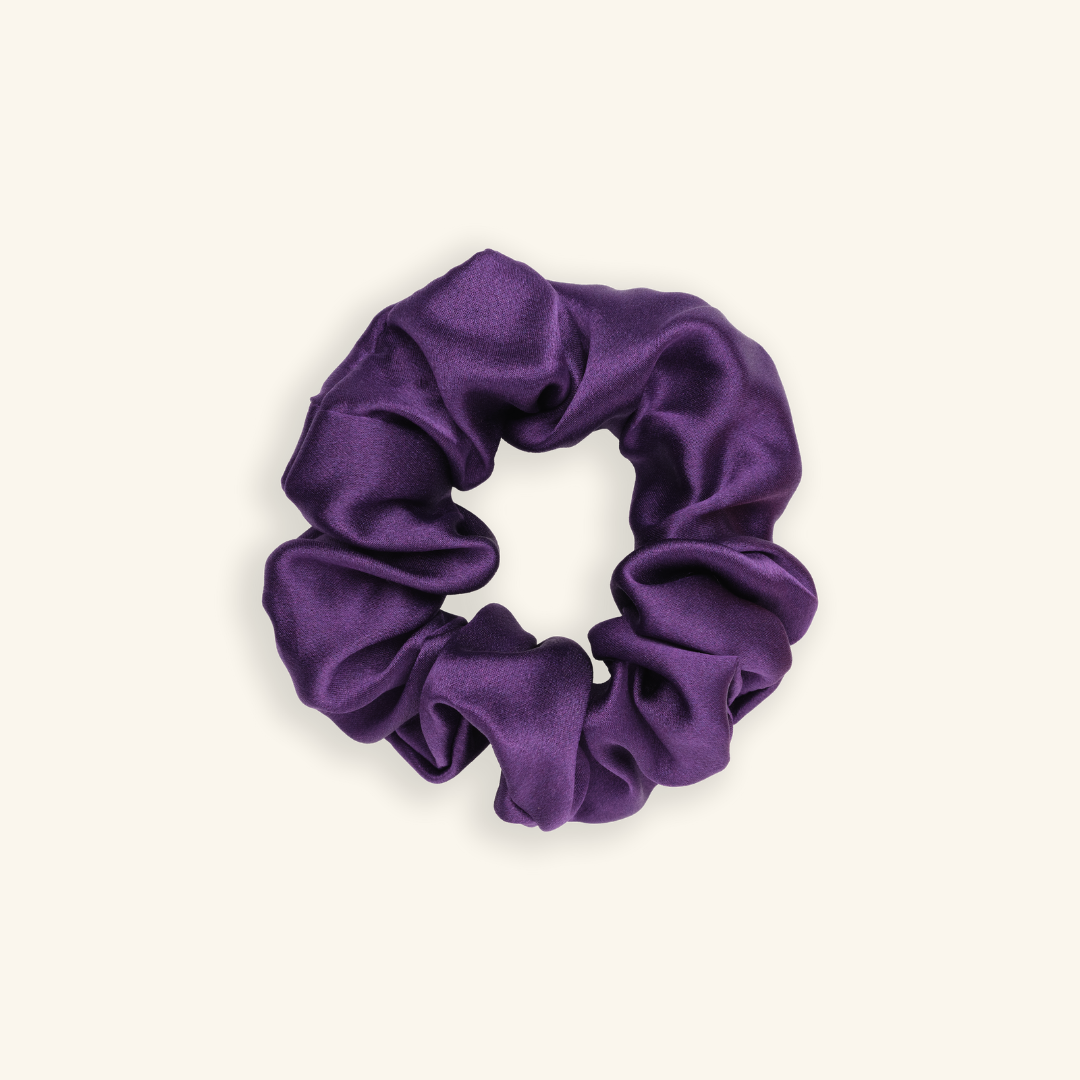 Pure Silk Scrunchie - middle 