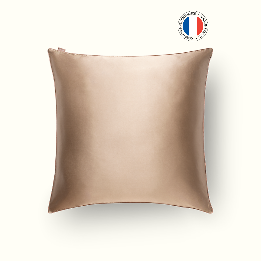 LUXURY pure silk pillowcase - Made in France