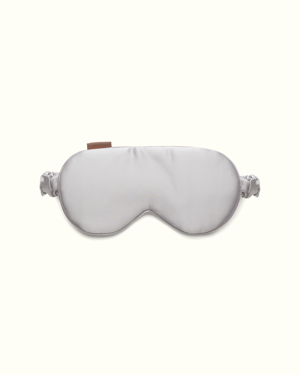 Masque de sommeil 100% pure soie - Gris perle