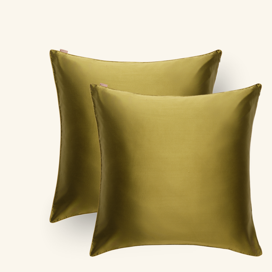 Pillowcase with embroidery made in France