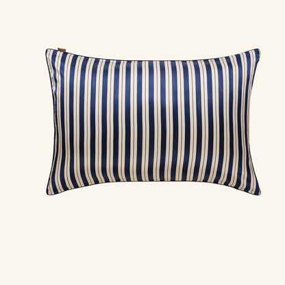 Pillowcase with embroidery made in France