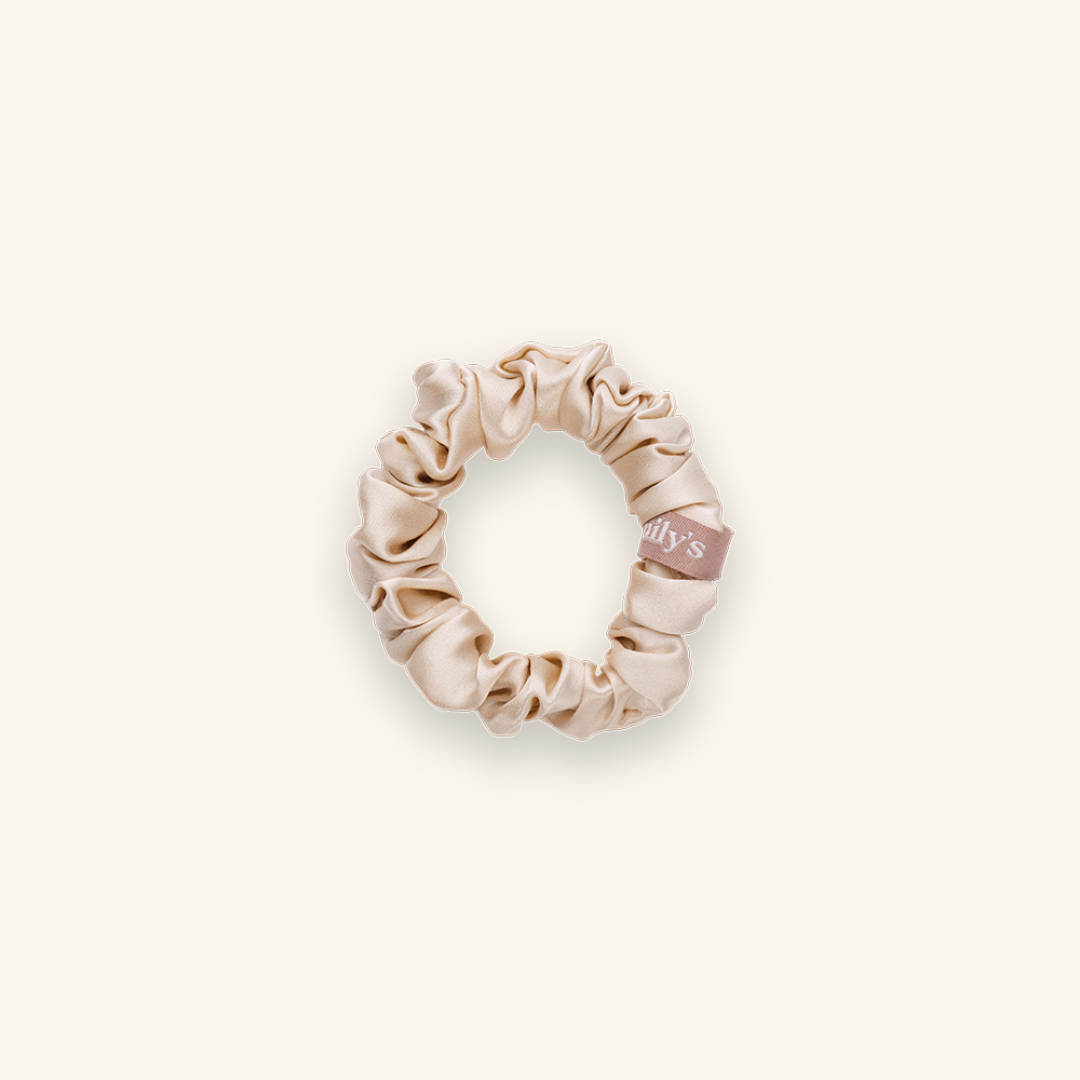 Chouchou 100% pure soie - Le petit - Champagne