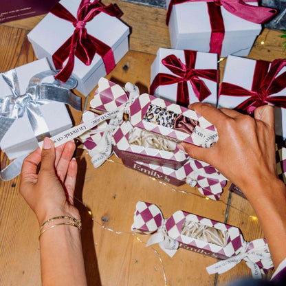 Crackers de Noël - Trio de Chouchous M - Champagne, Léopard, Moka