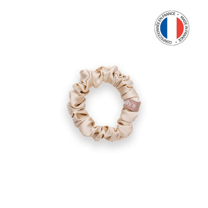 Chouchou 100% soie - Confectionné en France - Champagne