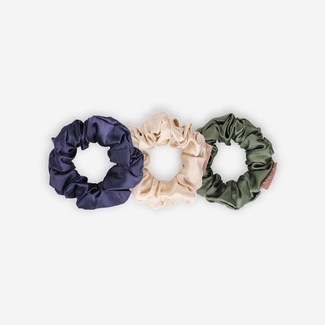 Pack of 3 scrunchies - the medium