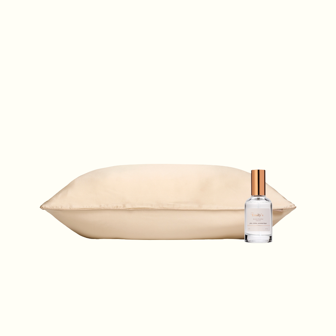 Pack Détente - Taie en soie et brume d&