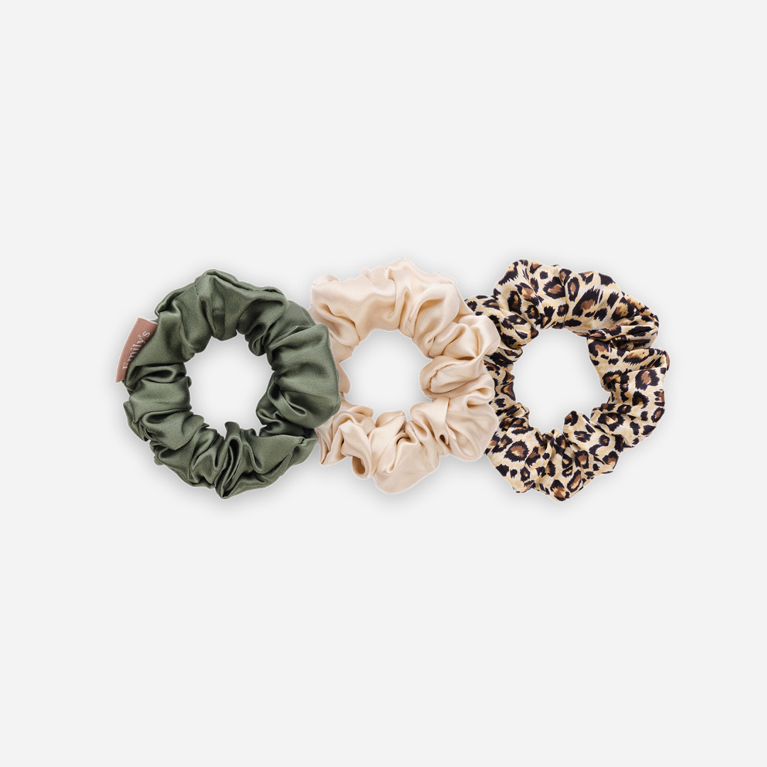 Pack of 3 scrunchies - the medium