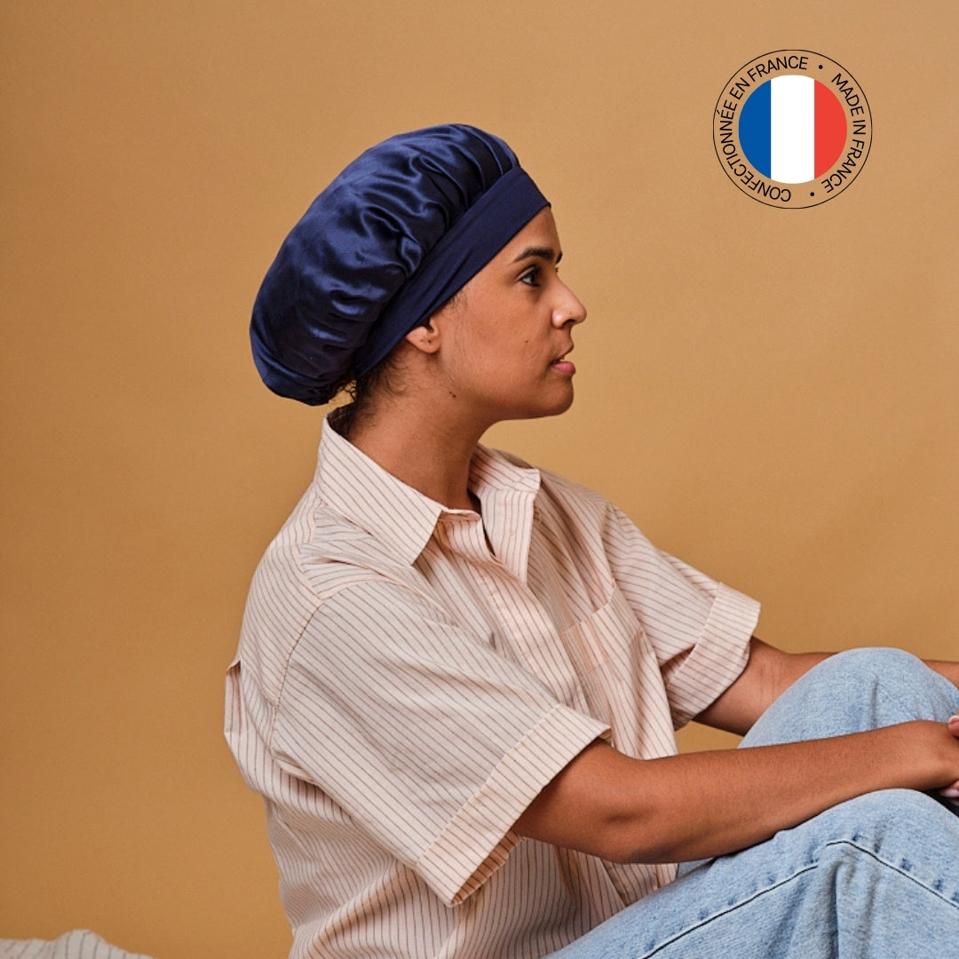 Pure silk nightcap - Made in France