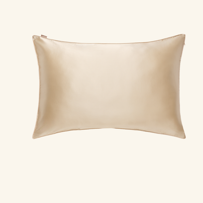 Pillowcase with embroidery made in France