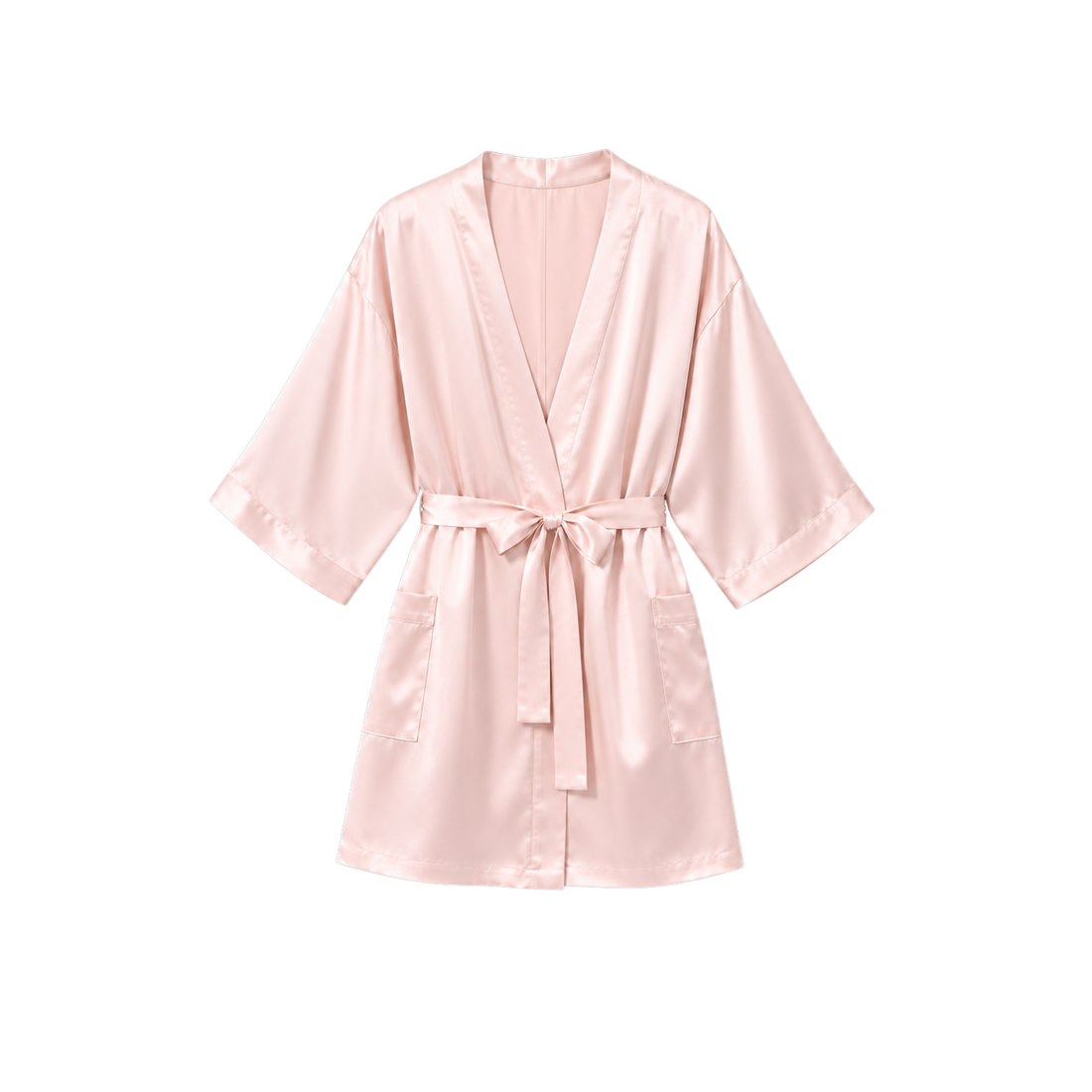 Pure Silk Kimono - Rosewood